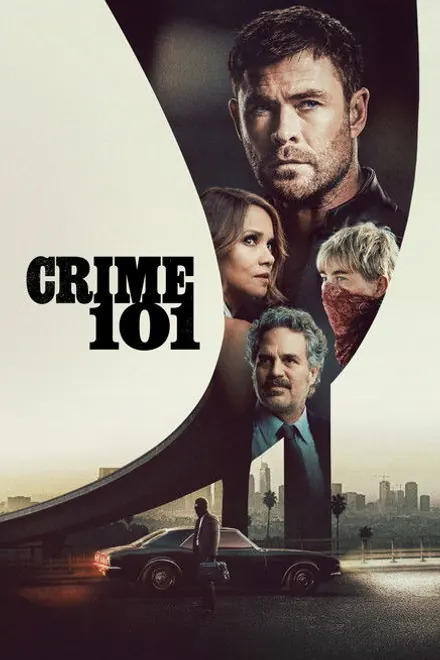 Cartel de Crime 101, thriller disponible bajo demanda con Extreme IPTV